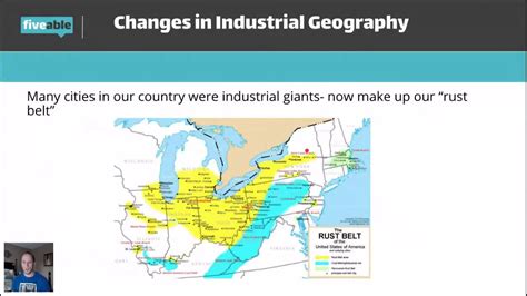 Ap Hug Changes In Industrial Geography Youtube