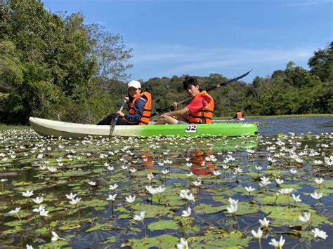 Tour 3 trong 1 trekking đạp xe chèo Kayak khám phá Nam Cát Tiên