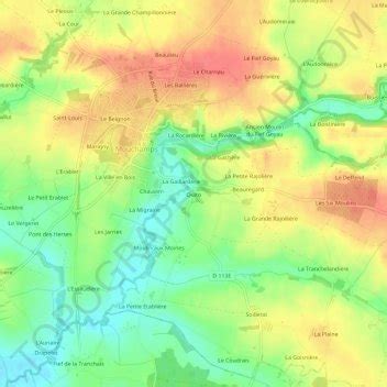 Quito topographic map, elevation, terrain