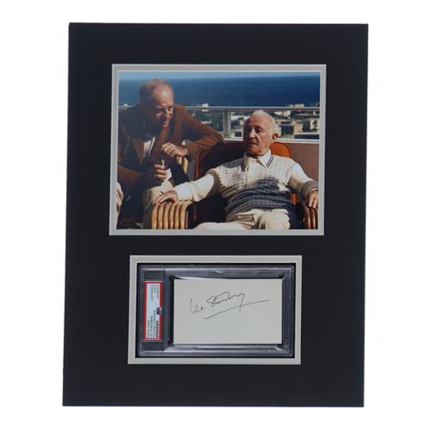 Lee Strasberg Signed "The Godfather Part II" 14x18 Custom Matted Cut ...