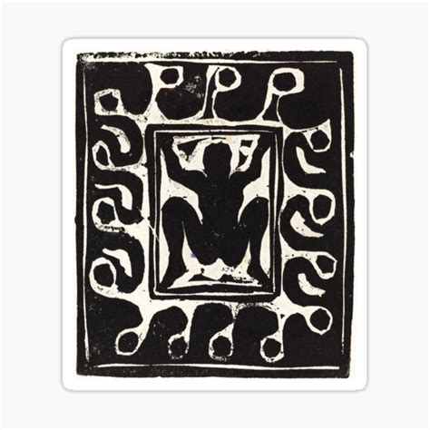 Ernst Ludwig Kirchner Nude Dancer 1906 Sticker For Sale By TeeARTHY Redbubble