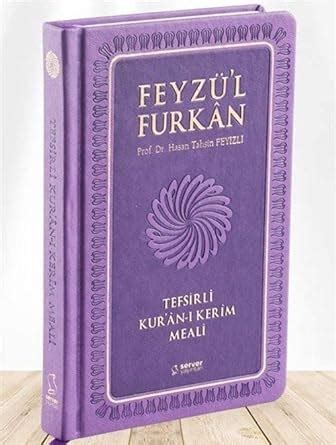 Feyz L Furkan Tefsirli Kur An Kerim Meali Orta Boy Ciltli Lila