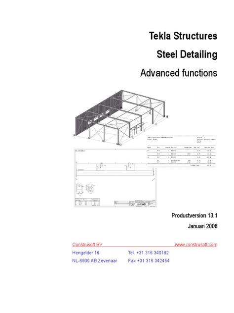 PDF 29257146 Tekla Advanced Functions Copy DOKUMEN TIPS