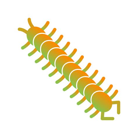 Centipede Vector Icon 16683164 Vector Art At Vecteezy