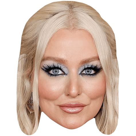 Jessie Jo Dillon Make Up Maske Aus Karton Celebrity Cutouts