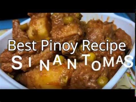 Cooking Sinantomas Pork Ribs Easy Way Best Pinoy Recipe 2020