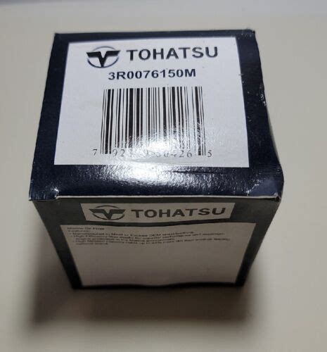 R M Nissan Tohatsu Marine Oil Filter Ebay