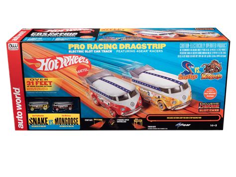 Snake vs Mongoose VW Drag Bus HOスロットカー