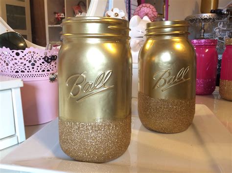 Gold Mason Jars Gold Mason Jars Mason Jars Jar