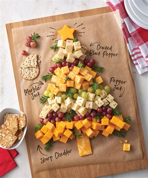 Cheese Cube Christmas Tree Recipe By Crystal Farms