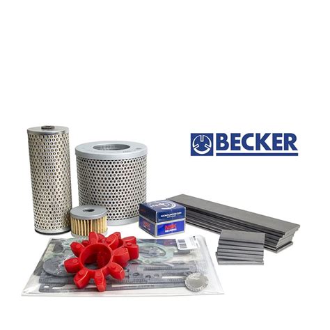 Buy Becker Pump Parts | Filters, Vanes, Repair Kits - Update LTD