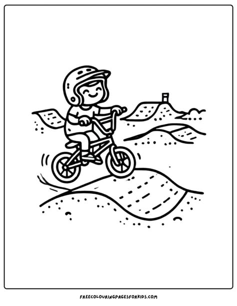 20 BMX Bike Coloring Pages - Coloring For Kids