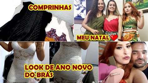 COMPRINHAS E LOOK DE ANO NOVO DO BRÁS MOSTRANDO E PROVANDO MUITO