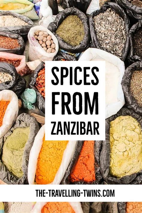 8 Zanzibar Spices And Other Zanzibari Food - The Travelling Twins