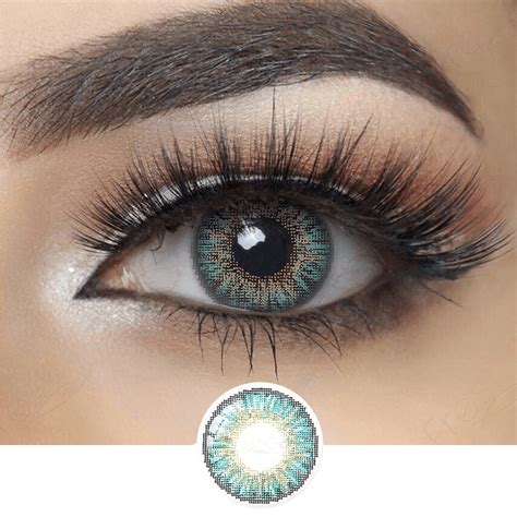 Turquoise Contacts | Turquoise Colored Contact Lenses & Circle Lens – FreshGo