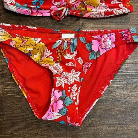 Xhilaration Swim Floral Bikini Poshmark