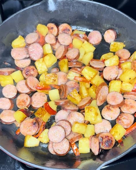 Kielbasa And Pineapple Bowls Empire Prairie Farm