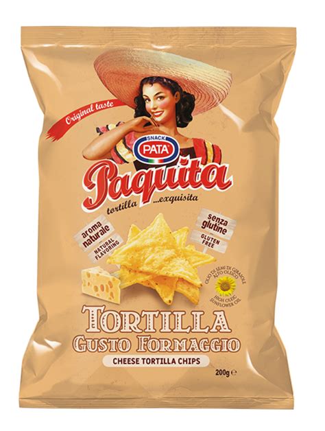 Pata Paquita Tortilla Chips Gusto Formaggio G Sweets Ch