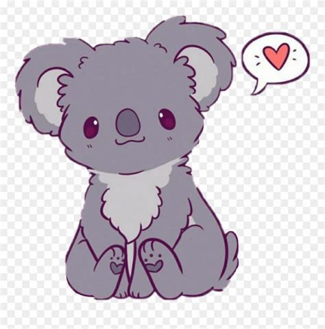 Kawaii Cute Koala Drawings