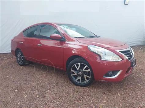 Nissan Versa Exclusive Navi Aut Usado Color Rojo Precio