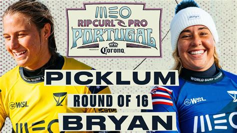 Molly Picklum Vs Gabriela Bryan Meo Rip Curl Pro Portugal 2024