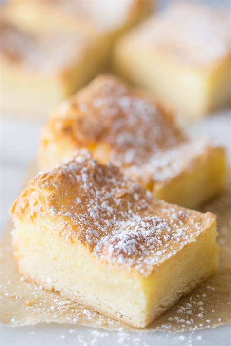 Gooey Butter Bars Without Cake Mix Lovely Little Kitchen