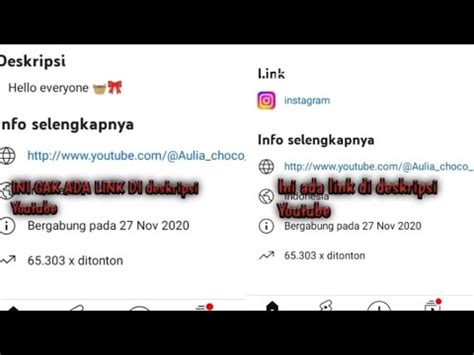 Tutorial Cara Menambahkan Link Di Instagram Deskripsi Youtube Terbaru