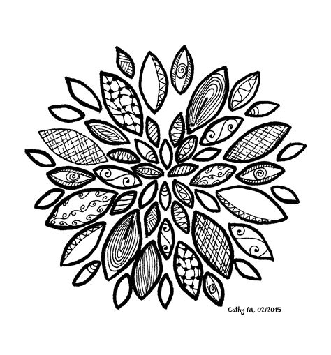 List 98 Pictures Free Printable Zentangle Coloring Pages For Adults Superb