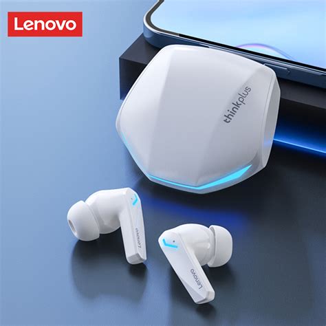 Lenovo Gm2 Pro Tws Gaming Bluetooth Earphone Bluetooth 53 Low Latency Wireless Headset With Mic