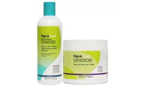 Kit Deva Curl No Poo Decadence Shampoo Ml Supercream G Kit De