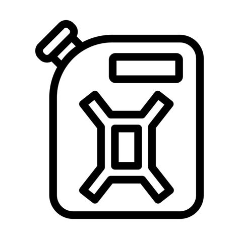 Gas Can Icon Design 20019524 Vector Art At Vecteezy