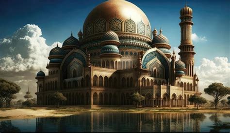 Premium AI Image | Mosques are among the most recognizable and iconic ...