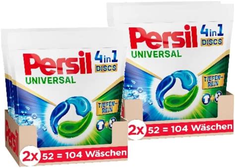 Persil Tiefenrein In Discs Wl X Waschladungen Universal