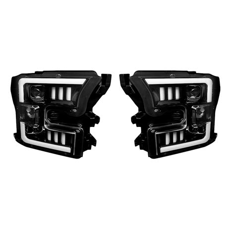 OLED Projector Headlights From Recon For 2015 2017 Ford F150