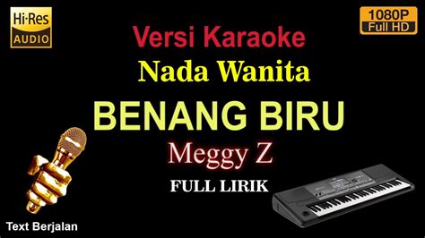 Benang Biru Nada Wanita Karaoke Dangdut Original Youtube