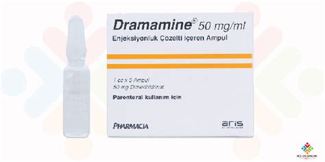 Dramamine – Dimenhidrinat Uygulaması Akıl Kartı - Acil Çalışanları