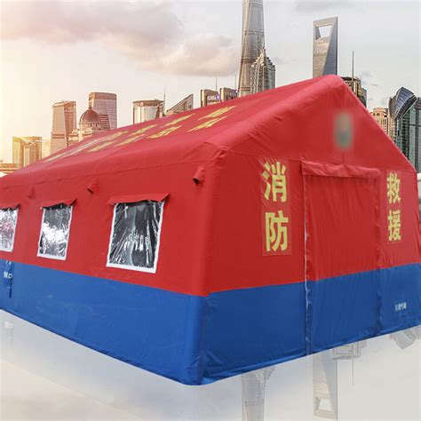 Inflatable Fire Rescue Tent Large Mobile Disaster Relief Outdoor ...