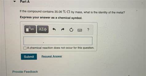 Solved A Metal M Forms A Compound With The Formula Mc Chegg