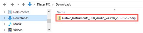 Installation Des Asio Treibers Für Komplete Audio 1 2 6 Mk2 Windows Native Instruments