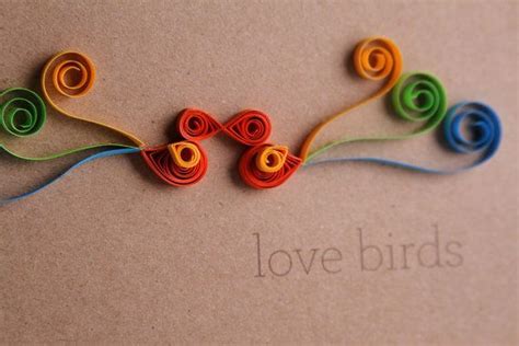 5 Quilled Paper Wedding Engagement Card Quilling Craft Quilling Ideas