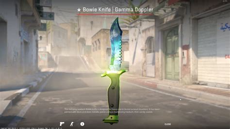 Cs Source Bowie Knife Gamma Doppler Phase Youtube