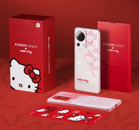 情人节专属礼物！小米civi 2 Hello Kitty潮流限定版开售手机新机自拍