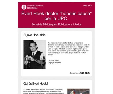 Evert Hoek Doctor Honoris Causa Per La Upc Mar