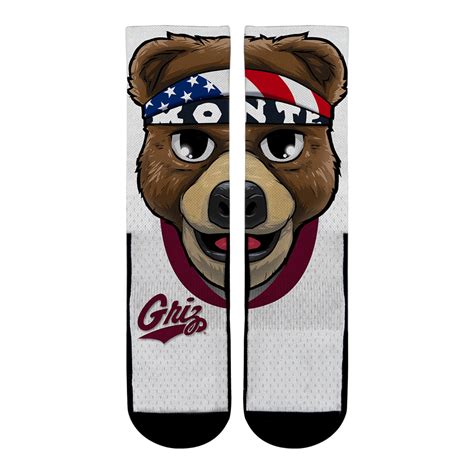 Montana Grizzlies - Monte Mascot – Rock 'Em Socks