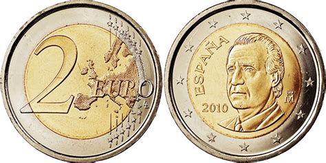 Euro Of Spain Circulating Coins Catalog With Pictures And Values