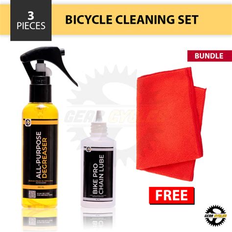 Bundle Gear Cycles Degreaser Drivetrain Chain Lube Oil Lubricant