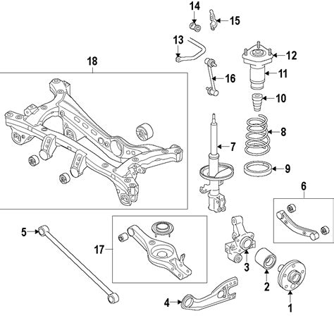 Kia Sportage Suspension Stabilizer Bar Right Rear Wd Sportage