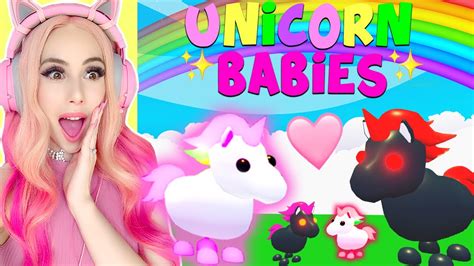 My Mega Neon Unicorn And Evil Unicorn Had Babies In Adopt Me Roblox