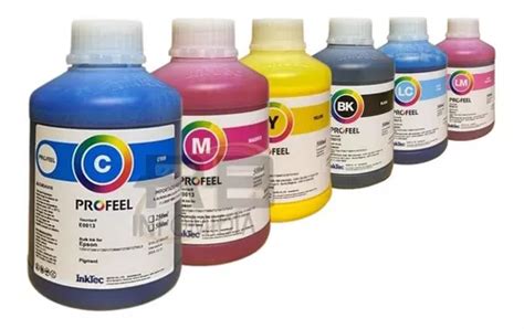 Tinta Ep Pigmentada Inktec Profeel L800 6 Unidades De 500ml