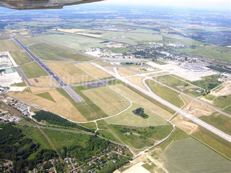 Schönefeld BRB aus der Vogelperspektive Flughafen Schönefeld SXF